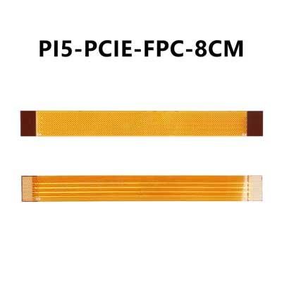 Raspberry Pi 5 PCIE FPC Cable With 90R differential matching Higher Speed For M.2 NVMe SSD