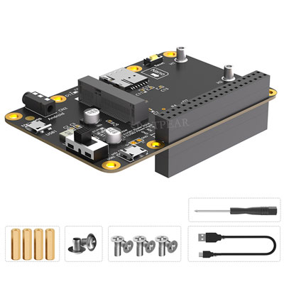 Raspberry Pi 3G/4G/LTE HAT Mini PCIe For Samsung ARTIK /Rock64 /Asus Tinker /Latte Panda