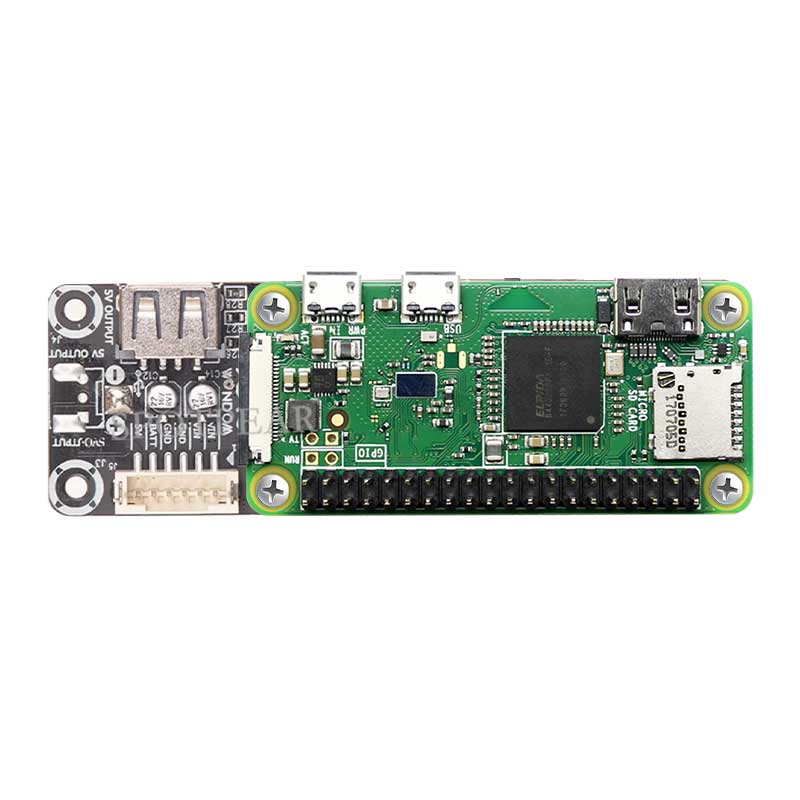 Raspberry Pi Zero UPS Uninterruptible Power Bank Supply 26650 Li-Battery Port More Than 18650 Port