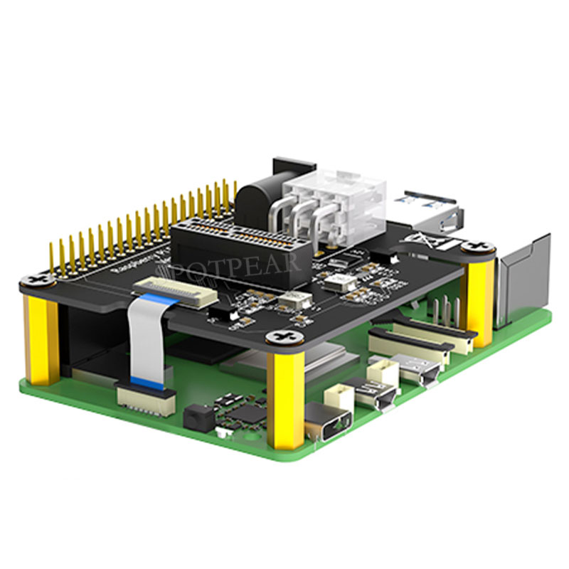 Raspberry Pi 5 PCIe FFC Connector to Standard PCIe x1 Slot Expansion Board