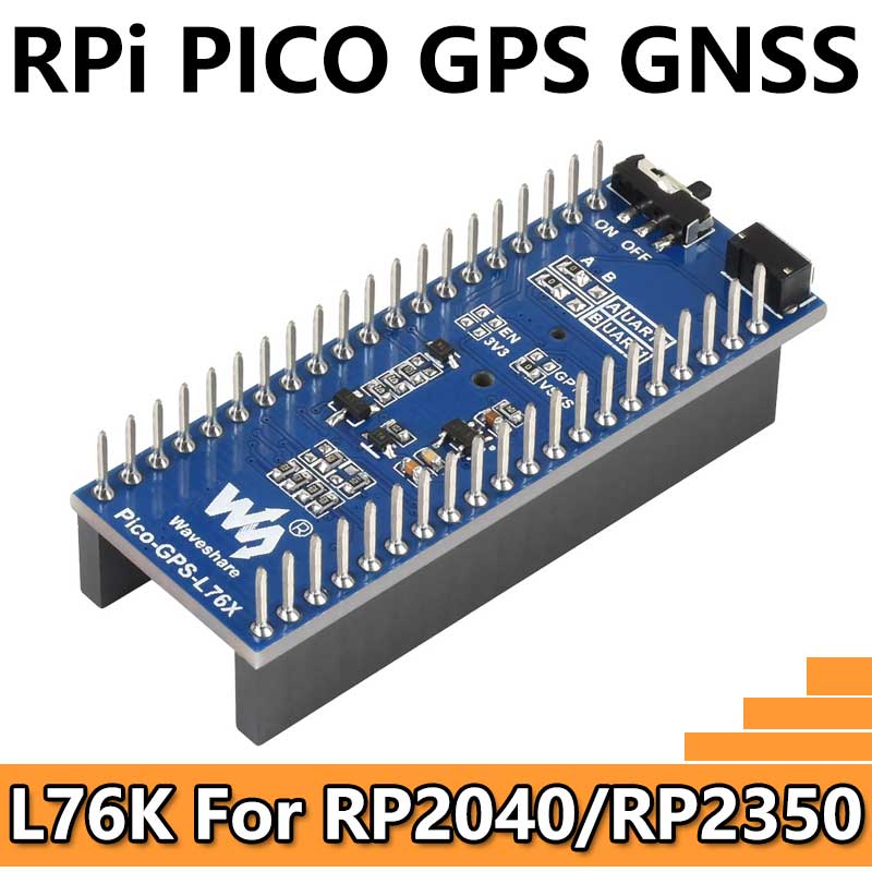 Raspberry Pi Pico GNSS expansion board L76K GPS Beidou (BDS)  GLONASS QZSS A-GNSS For RP2040/RP2350