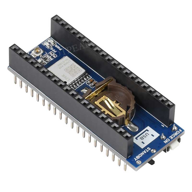 Raspberry Pi Pico GNSS expansion board L76K GPS Beidou (BDS)  GLONASS QZSS A-GNSS For RP2040/RP2350
