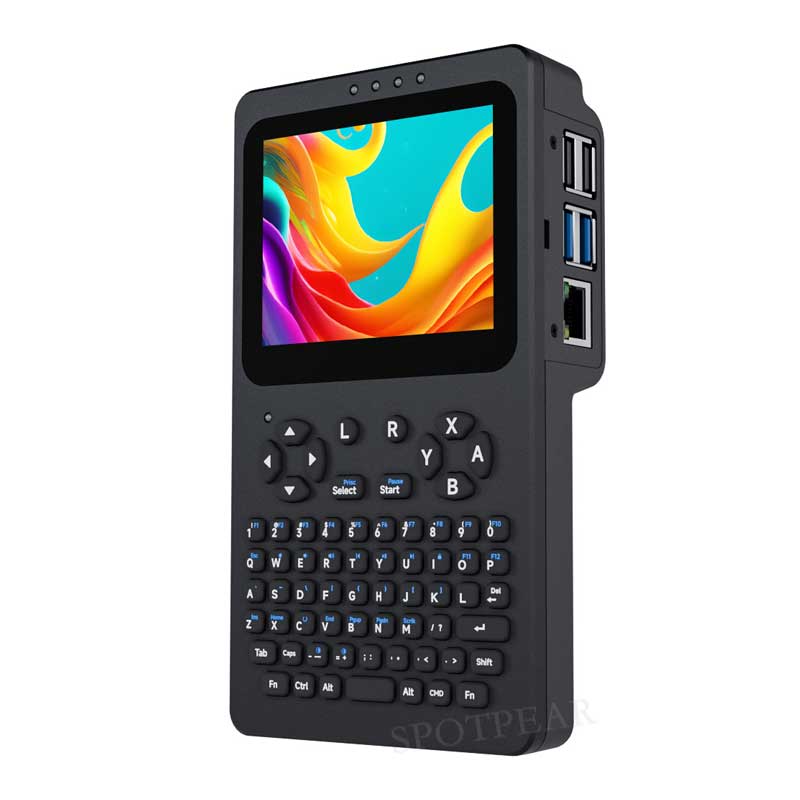 Raspberry Pi Handheld Linux Terminal 3.5inch TouchScreen 640x480 Portable Development
