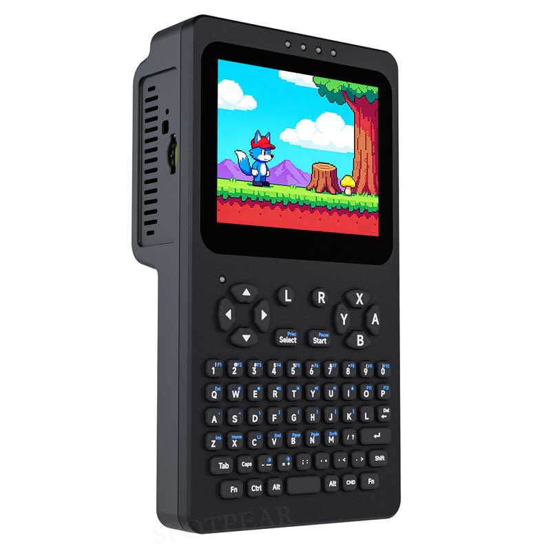 Raspberry Pi Handheld Linux Terminal 3.5inch TouchScreen 640x480 Portable Development