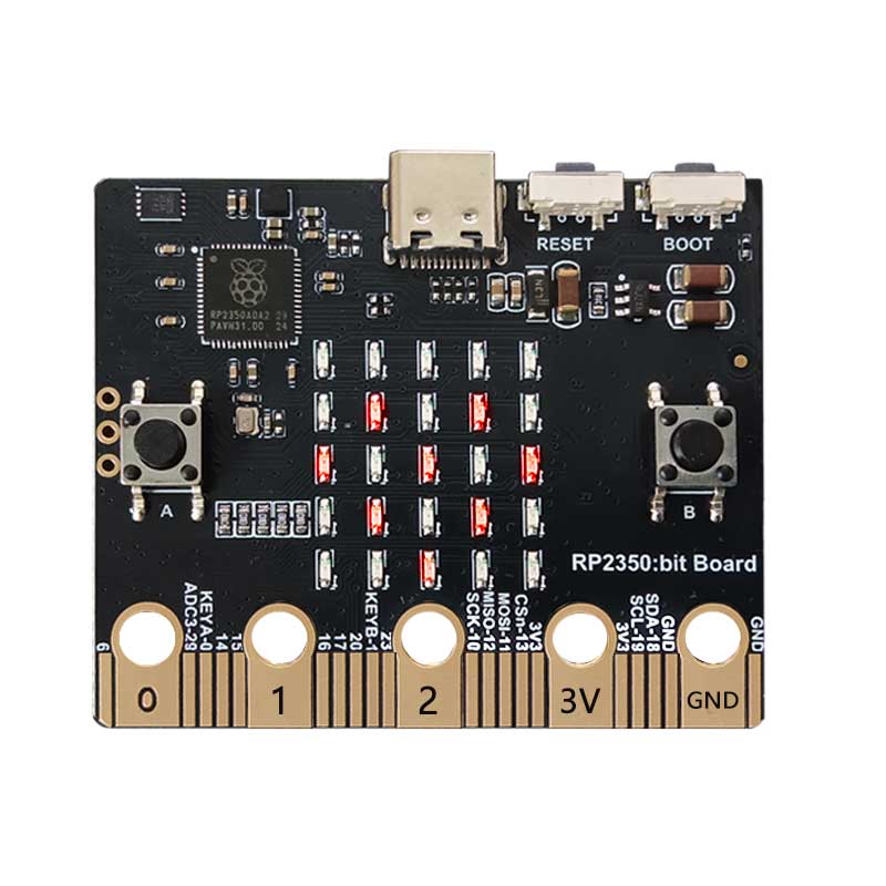 Raspberry Pi Pico 2 RP2350 bit board Size & Port high Compatible With BBC Micro:bit