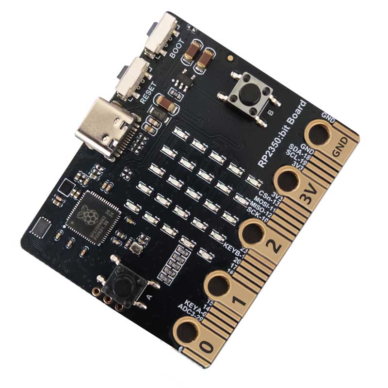 Raspberry Pi Pico 2 RP2350 bit board Size & Port high Compatible With BBC Micro:bit