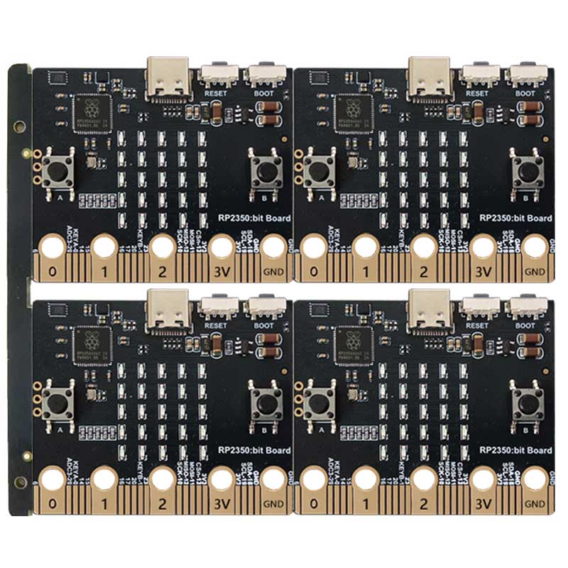 Raspberry Pi Pico 2 RP2350 bit board Size & Port high Compatible With BBC Micro:bit