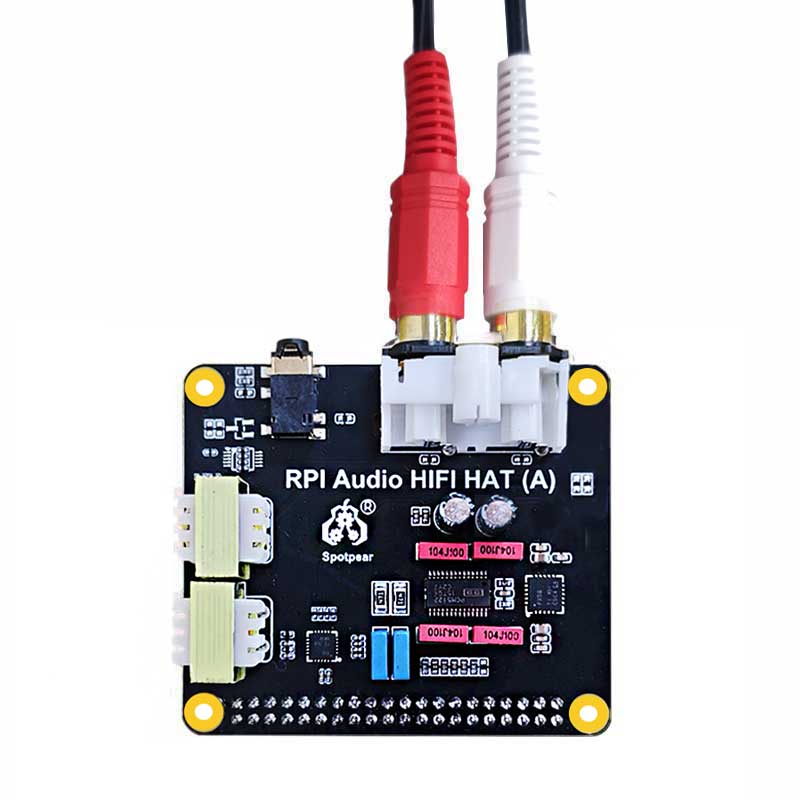 Raspberry Pi 5 PCM5122 I2S Audio Card DAC Also For PI4 /PI3 /Zero Series