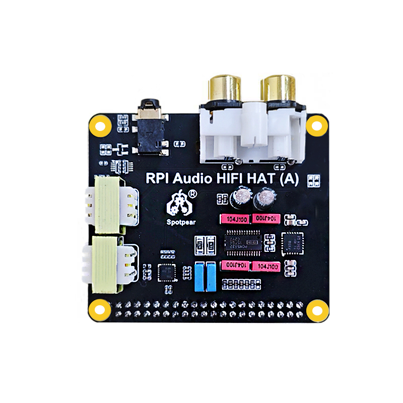 Raspberry Pi 5 PCM5122 I2S Audio Card DAC Also For PI4 /PI3 /Zero Series