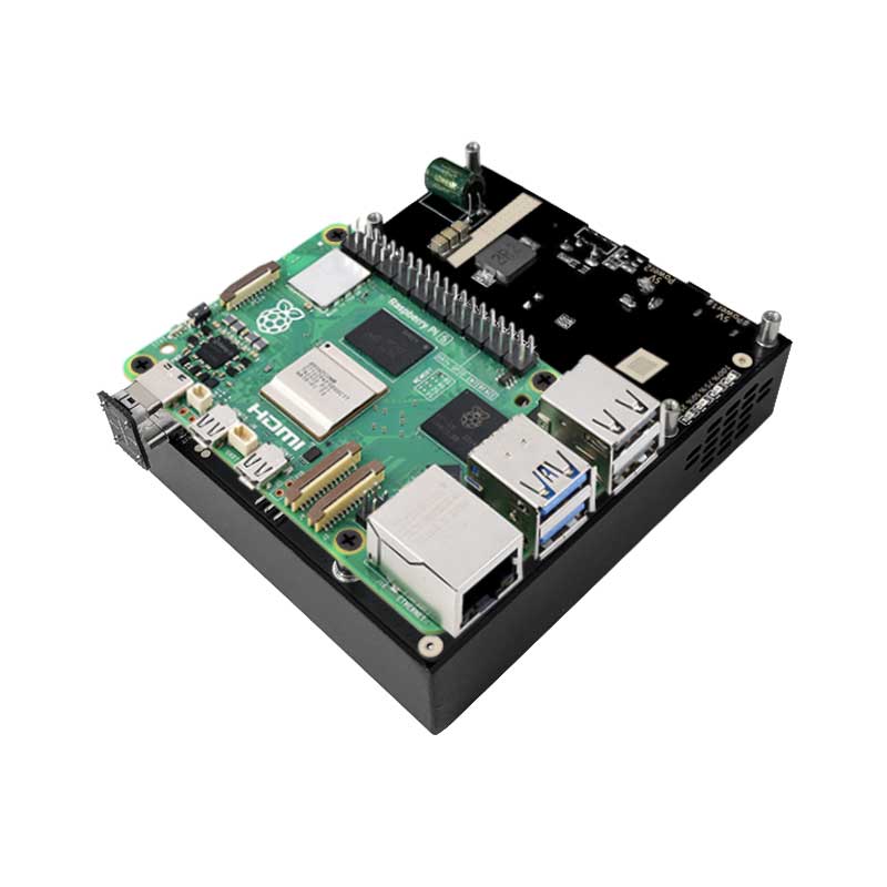 Raspberry Pi 5 / 4B UPS With PD Trigger Activation Uninterruptible Power Bank Supply 9600mAh 5V/5A 25W Also For Phone/Mini Computer PC