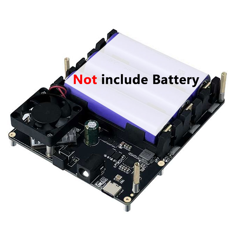 Raspberry Pi 5 / 4B UPS With PD Trigger Activation Uninterruptible Power Bank Supply 5V/5A 25W Also For Phone/Mini Computer PC