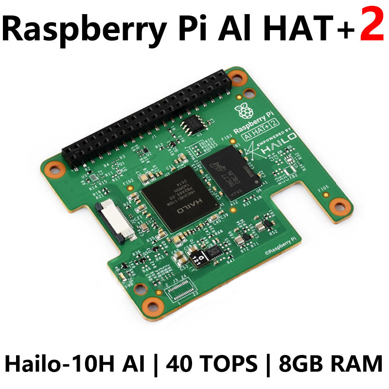 Raspberry Pi AI HAT+2 Official Original Hailo-10H 8GBRAM 40Tops
