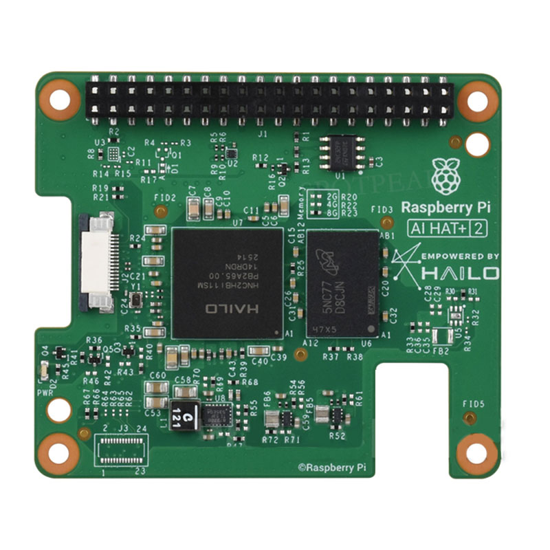 Raspberry Pi AI HAT+2 Official Original Hailo-10H 8GBRAM 40Tops