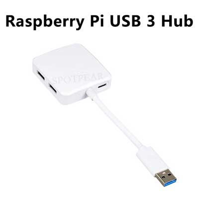 Raspberry Pi Official Original USB Hub 4 High Speed USB3.0 Type-A 5Gbps