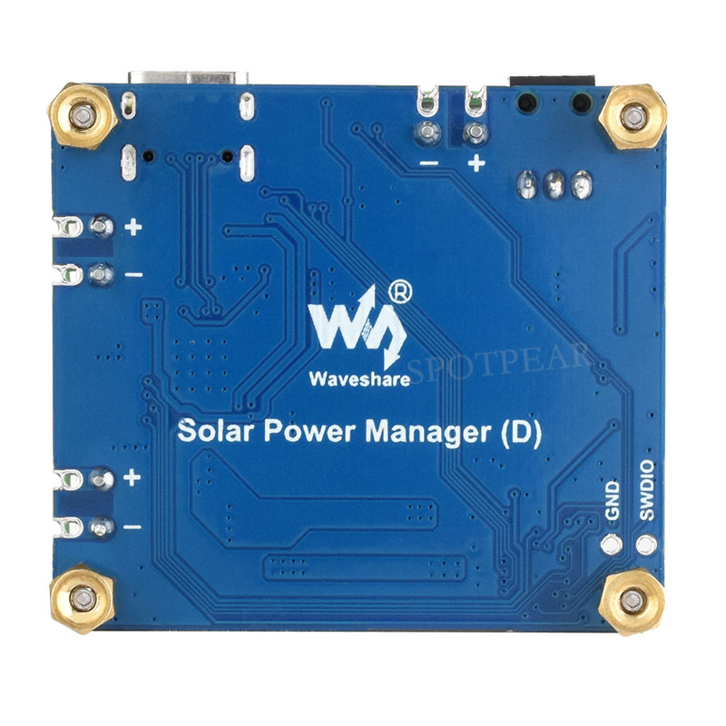 Solar Power Manager Module (D) Supports 6V~24V Solar Panel and Type-C Power Adapter