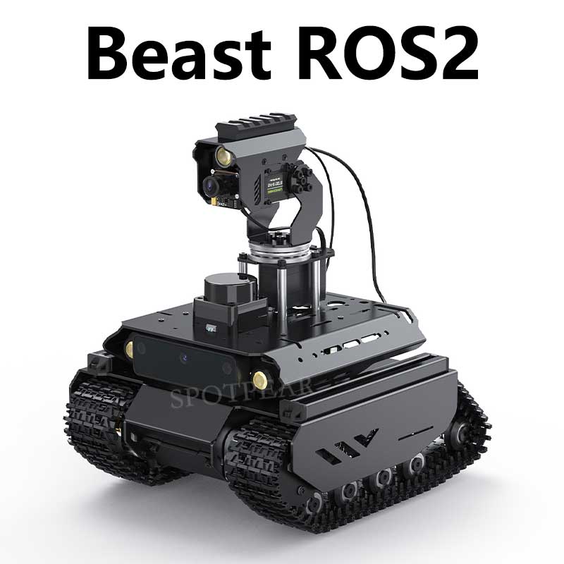 Raspberry Pi UGV Beast ROS2 PT AI OpenCV Robot Car MediaPipe