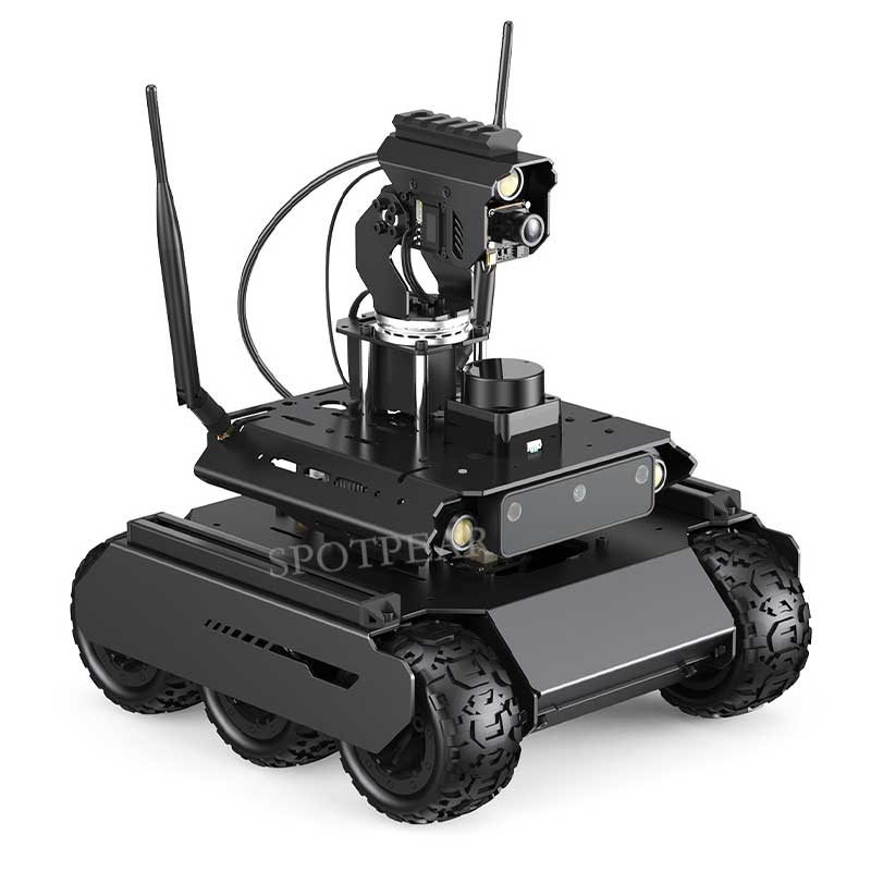 UGV Rover ROS2 PT AI OpenCV Robot Car MediaPipe For Jetson Orin Nano