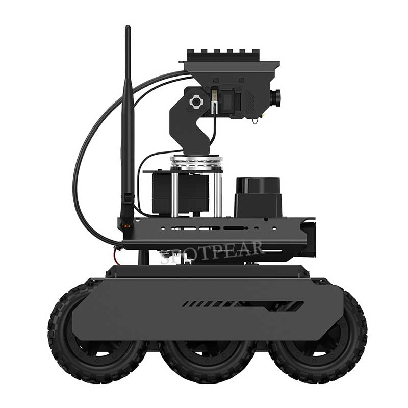 UGV Rover ROS2 PT AI OpenCV Robot Car MediaPipe For Jetson Orin Nano