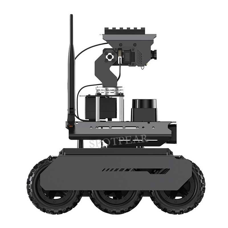 UGV Rover ROS2 PT AI OpenCV Robot Car MediaPipe For Jetson Orin Nano