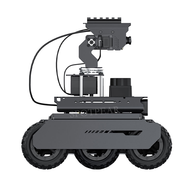 Raspberry Pi UGV Rover ROS2 PT AI OpenCV Robot Car MediaPipe