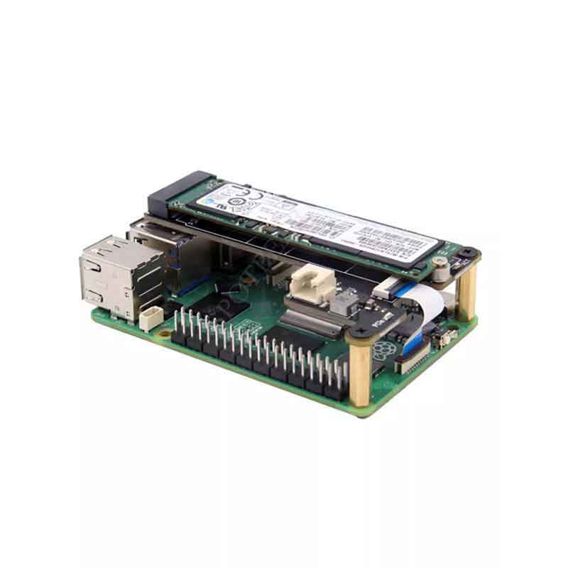 X1001 Raspberry Pi 5 PCIe to M.2 NVMe SSD Adapter Board HAT Pi5 2280-2242 2230