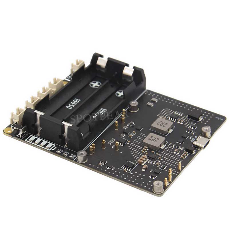 X1201 Raspberry Pi 5 UPS Board Uninterruptible Power Supply For 18650-Li-Battery (NOT includ)