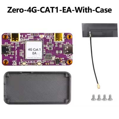 Raspberry Pi Zero 4G Cat1 With USB Hub Expansion Board LTE/GPS/EA/EU also For Zero 2W