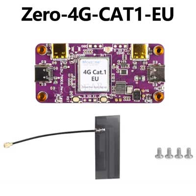 Raspberry Pi Zero 4G Cat1 With USB Hub Expansion Board LTE/GPS/EA/EU also For Zero 2W