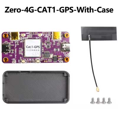 Raspberry Pi Zero 4G Cat1 With USB Hub Expansion Board LTE/GPS/EA/EU also For Zero 2W