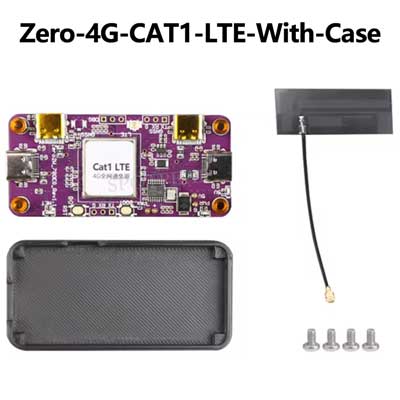 Raspberry Pi Zero 4G Cat1 With USB Hub Expansion Board LTE/GPS/EA/EU also For Zero 2W