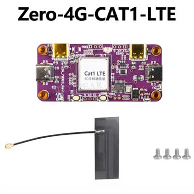 Raspberry Pi Zero 4G Cat1 With USB Hub Expansion Board LTE/GPS/EA/EU also For Zero 2W