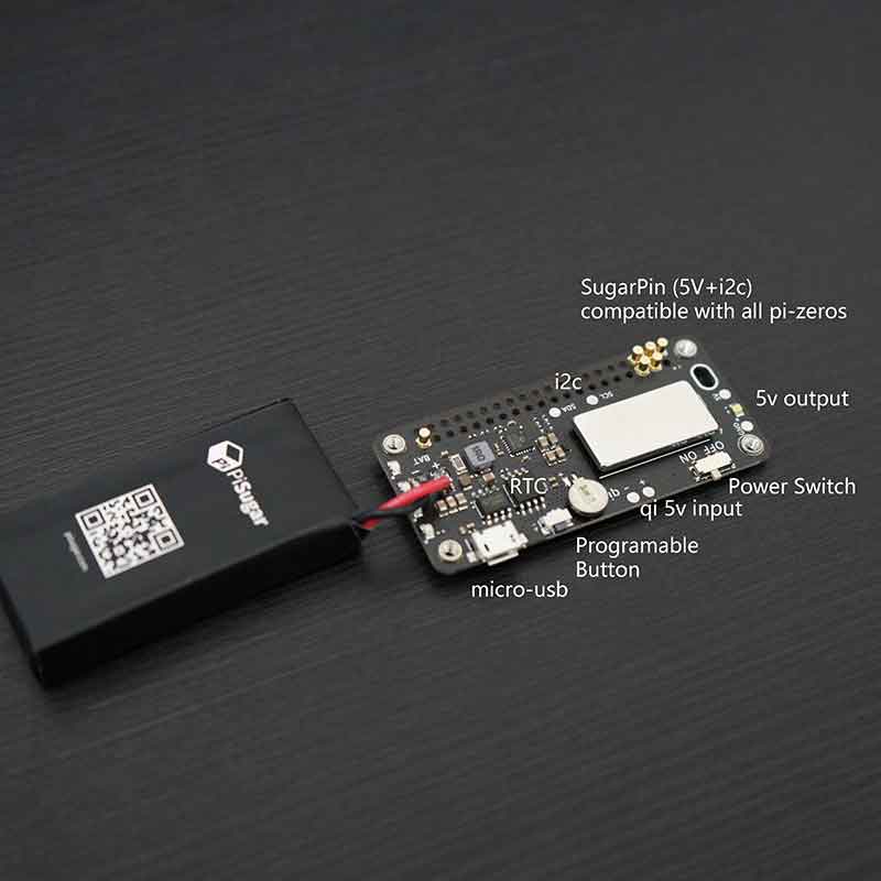 Raspberry Pi UPS Zero w Special battery module for char power board
