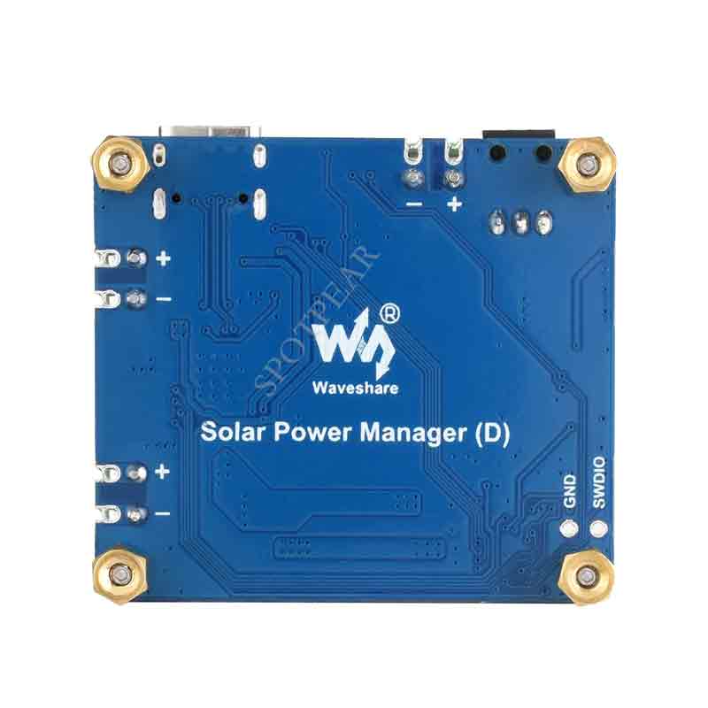 Solar Power Manager Module (D) Supports 6V~24V Solar Panel and Type-C Power Adapter