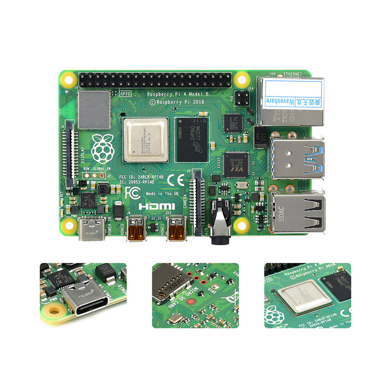 Raspberry Pi 4 Model B 1GB RAM PI4B 3GB