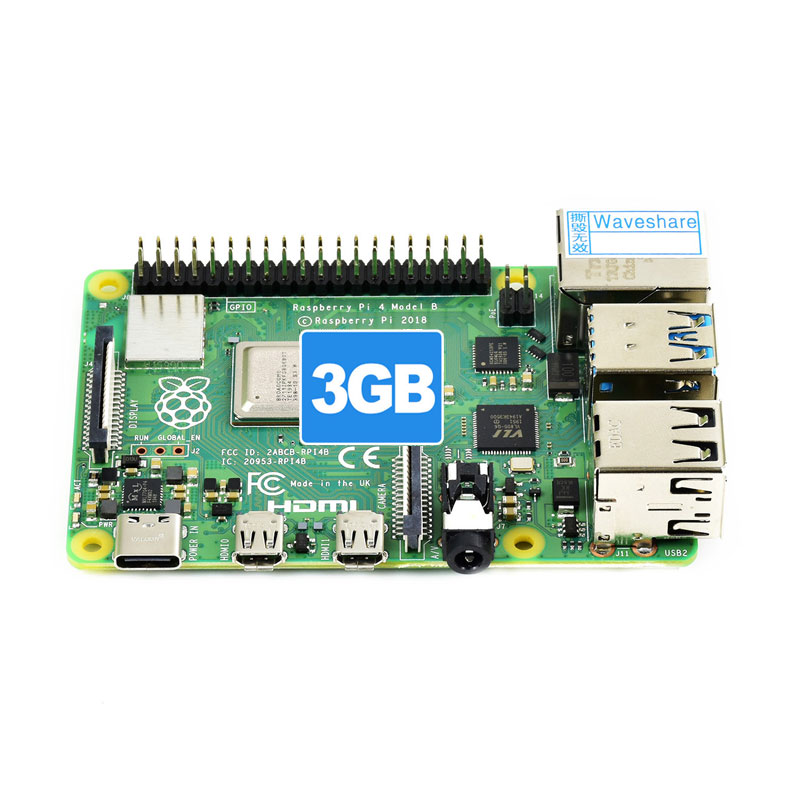 Raspberry Pi 4 Model B 1GB RAM PI4B 3GB