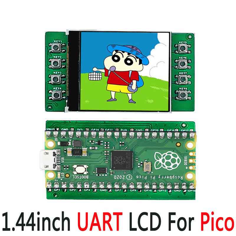 Raspberry Pi Pico 1.44inch LCD Display Module 1.44 inch UART Screen LCD for Arduino/SMT32/RPI