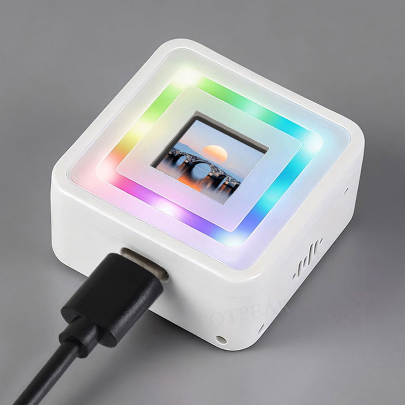 Raspberry Pi Pico 2 RP2350 0.85inch LCD Display Development Board RGB Lighting 128×128