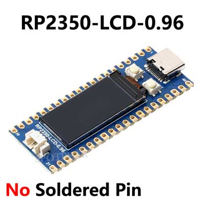 Raspberry Pi Pico 2 RP2350 With 0.96 inch LCD Display 0.96inch Screen 160×80 Onboard RP2350A