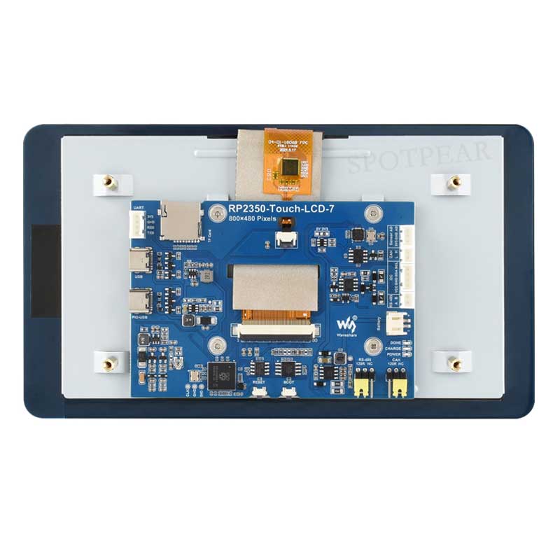 Raspberry Pi Pico 2 RP2350B 7inch Capacitive TouchScreen 7 inch LCD Display Development Board 800×480