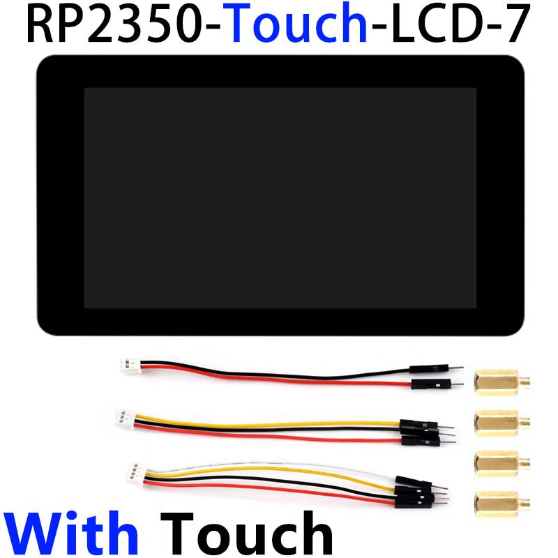 Raspberry Pi Pico 2 RP2350B 7inch Capacitive TouchScreen 7 inch LCD Display Development Board 800×480