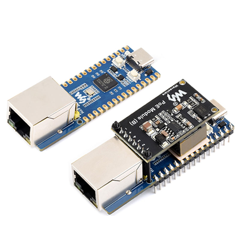 Raspberry Pi Pico 2 RP2350A PoE ETH Ethernet Module W6300