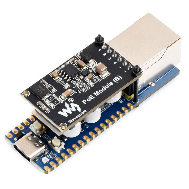 Raspberry Pi Pico 2 RP2350A PoE ETH Ethernet Module W6300