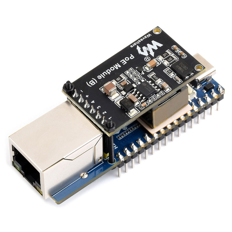Raspberry Pi Pico 2 RP2350A PoE ETH Ethernet Module W6300