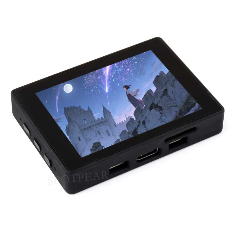Raspberry Pi Pico 2 RP2350B 2.41 inch AMOLED Development Board QSPI Display TouchScreen 450x600 RM690BO FT6336 QMI8658