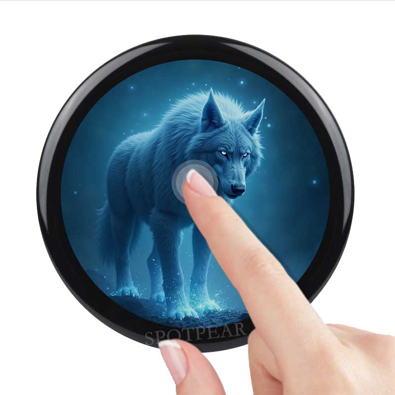 Raspberry Pi Pico 2 RP2350B 1.46 inch Round LCD Touch Display 412x412 HMI LVGL QMI8658 6-axis 65K Colors