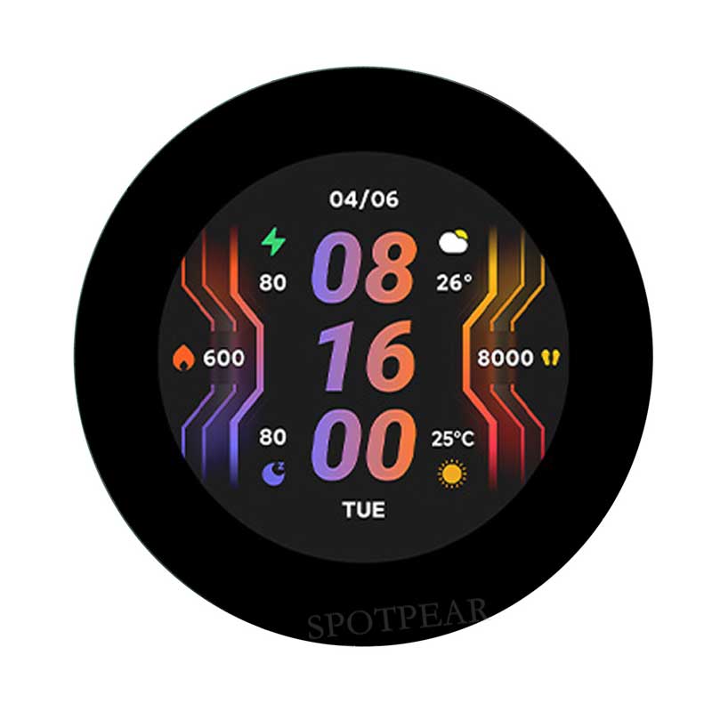 Raspberry Pi Pico 2 RP2350B 2.1 inch Round LCD Touch Display 480x480 HMI LVGL QMI8658 6-axis 65K Colors