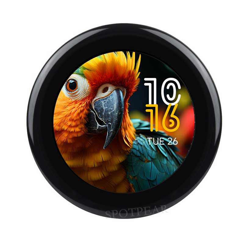 Raspberry Pi Pico 2 RP2350B 2.1 inch Round LCD Touch Display 480x480 HMI LVGL QMI8658 6-axis 65K Colors