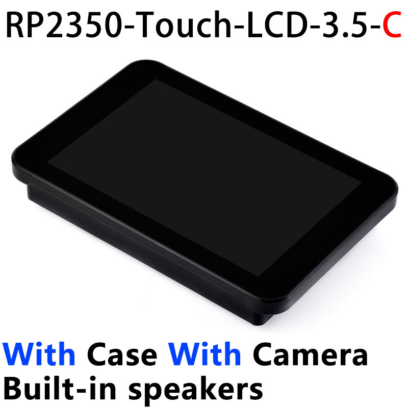 Raspberry Pi Pico 2 RP2350 3.5 inch LCD Capacitive 3.5inch TouchScreen Development Board 240x320 Display QMI8658 6-Axis /OV5640 Camera /SD /Battery Po