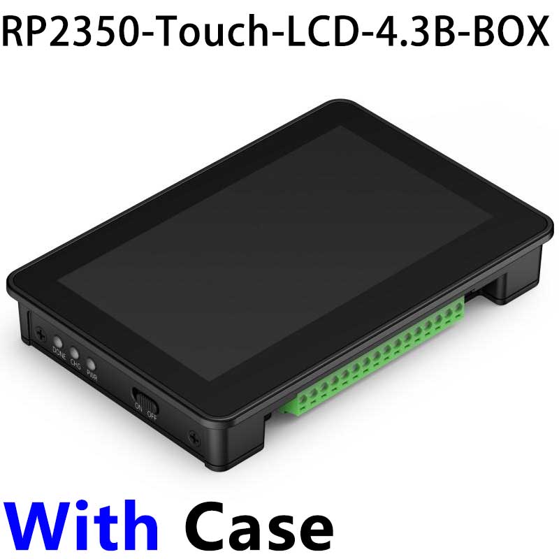 Raspberry Pi Pico 2 RP2350B 4.3inch Capacitive TouchScreen 4.3 inch LCD Display Development Board 800×480