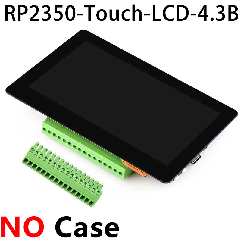 Raspberry Pi Pico 2 RP2350B 4.3inch Capacitive TouchScreen 4.3 inch LCD Display Development Board 800×480